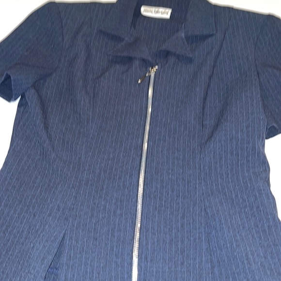 Renee Michaels Pin Stripe Skirt Set - Picture 2 of 11